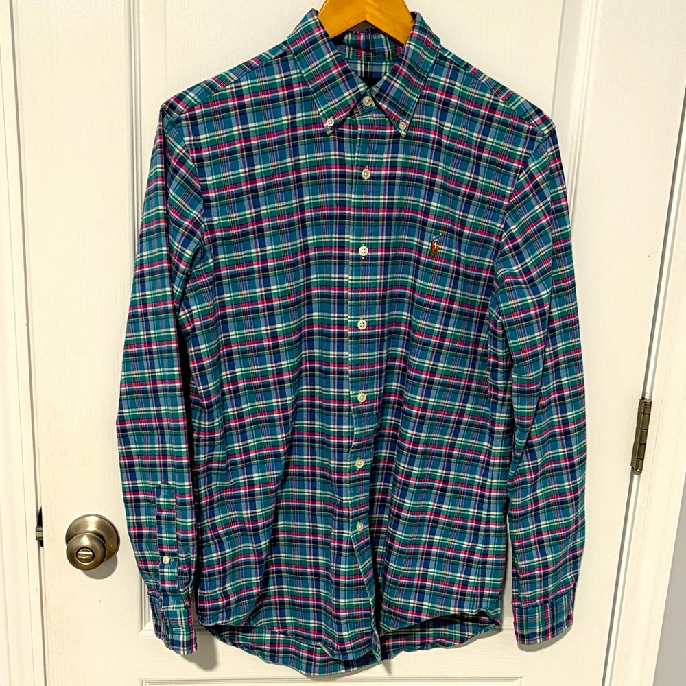 Ralph Lauren Multicolor Plaid Button-Down Shirt